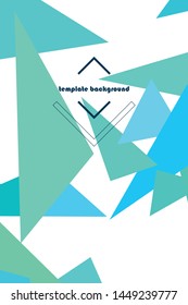 Abstract modern poligonal background for brochure and covers, made with geometrical shapes.
