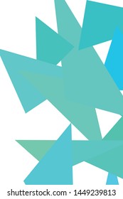 Abstract modern poligonal background for brochure and covers, made with geometrical shapes.
