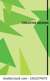 Abstract modern poligonal background for brochure and covers, made with geometrical shapes.