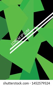 Abstract modern poligonal background for brochure and covers, made with geometrical shapes.