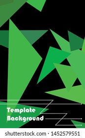 Abstract modern poligonal background for brochure and covers, made with geometrical shapes.