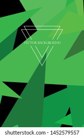 Abstract modern poligonal background for brochure and covers, made with geometrical shapes.