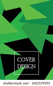 Abstract modern poligonal background for brochure and covers, made with geometrical shapes.