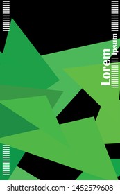 Abstract modern poligonal background for brochure and covers, made with geometrical shapes.