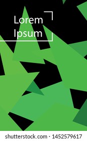 Abstract modern poligonal background for brochure and covers, made with geometrical shapes.