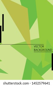 Abstract modern poligonal background for brochure and covers, made with geometrical shapes.