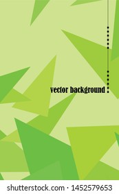 Abstract modern poligonal background for brochure and covers, made with geometrical shapes.