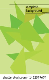 Abstract modern poligonal background for brochure and covers, made with geometrical shapes.