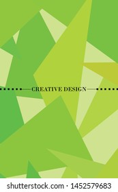 Abstract modern poligonal background for brochure and covers, made with geometrical shapes.