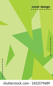 Abstract modern poligonal background for brochure and covers, made with geometrical shapes.