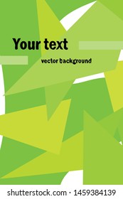 Abstract modern poligonal background for brochure and covers, made with geometrical shapes.