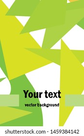 Abstract modern poligonal background for brochure and covers, made with geometrical shapes.