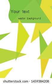 Abstract modern poligonal background for brochure and covers, made with geometrical shapes.