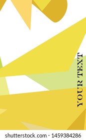 Abstract modern poligonal background for brochure and covers, made with geometrical shapes.