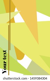 Abstract modern poligonal background for brochure and covers, made with geometrical shapes.