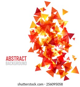 Abstract modern poligonal background for brochure and covers