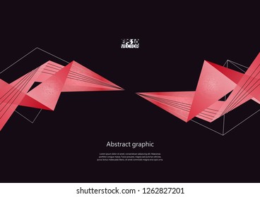 Abstract modern poligonal background. Eps10 Vector illustration