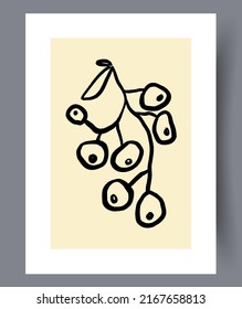 Resumen de pancartas o afiches de arte moderno imprimible para el diseño interior. Arte moderno minimalista y neutro para imprimir. Ilustración vectorial. 