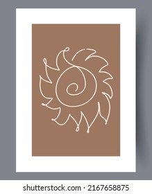 Abstract modern printable art wall posters. Bundle of abstractionism creative banners and artworks for print. Vector illustration. 