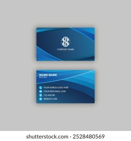 Abstract modern Professional business card