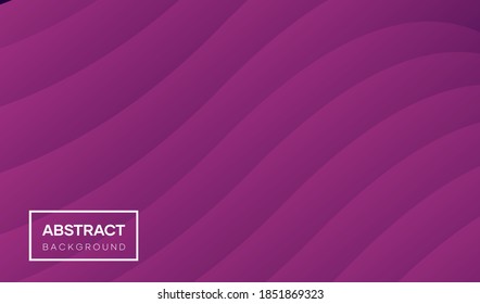 Abstract modern purple background. Wavy background texture. Trendy gradient shapes composition, suitable for website wallpapers, banners, covers, and advertisements. Vector Illustration