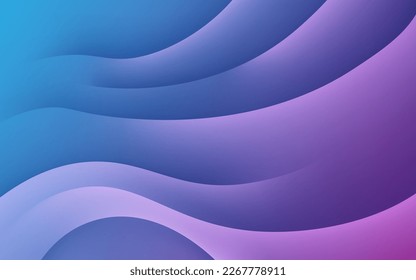 raya diagonal abstracta de gradiente púrpura moderna con sombra y fondo de papel claro. vector eps10