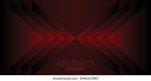 Abstract modern red background with geometric shape
