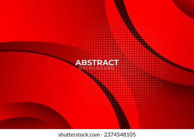 Abstract modern red background gradient color