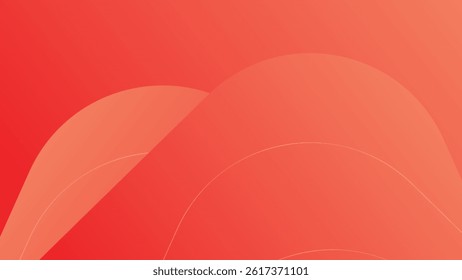 Abstract modern red background. vector.