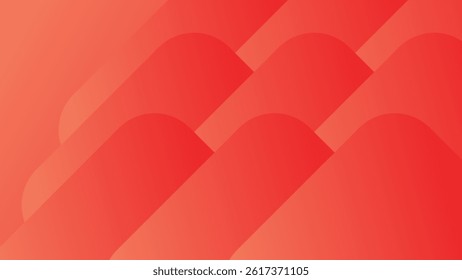 Abstract modern red background. vector.