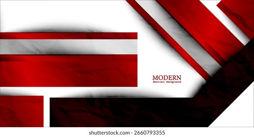 Diseño de fondo geométrico rojo y negro moderno Abstractas