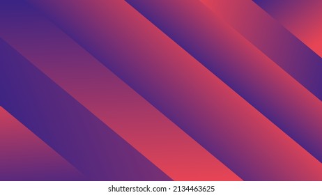 abstract modern red and blue gradient color diagonal line pattern background for website banner and graphic art design project. vector illustration