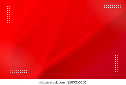 Abstract modern red color transparant background vector