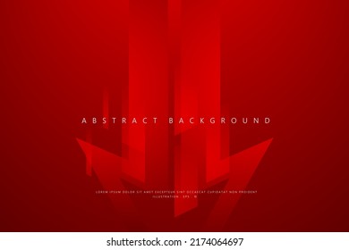 Abstract modern with Red color. vector background