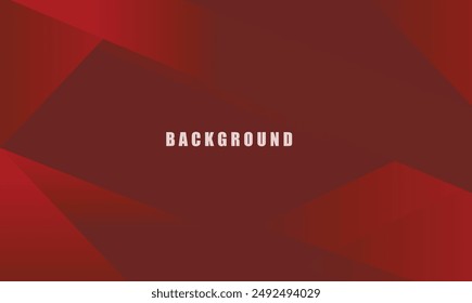 abstract modern red geometric background with stripes and shadows