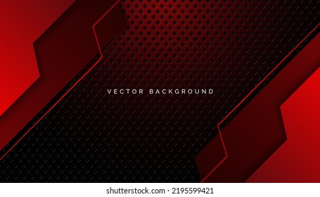 Abstract Modern Red Gradient Overlap Shapes With Dark Background,texture Background,redbackground,gradient