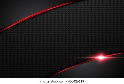 abstract modern red silver steel frame layout design template background