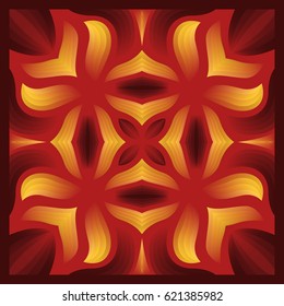 abstract modern red and yellow gradient style pattern