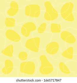 Abstract modern retro seamless background spots shapes
