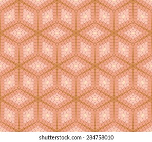Abstract modern rhombus seamless pattern in pastel colors