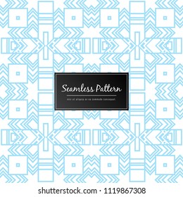 Abstract modern seamless pattern design background