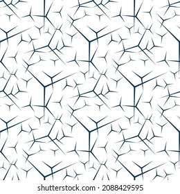 Abstract modern seamless pattern on white background. 
