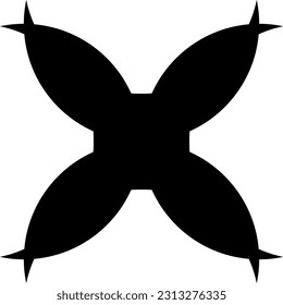 abstract, modern shape, abstract modern shape illustration, vector, doodle art