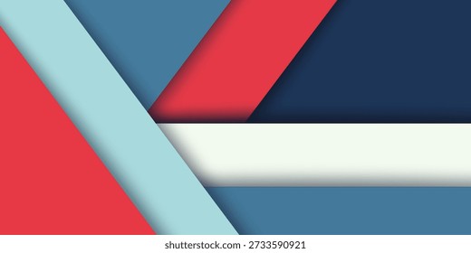 Abstractas estilo de diseño de material de forma moderna. Diseño de materiales para el fondo o el Fondo de pantalla. Ilustración vectorial Eps10. 