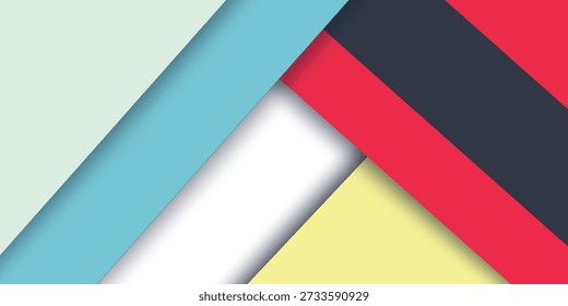 Abstractas diseño de material de forma moderna. Diseño de materiales para el fondo. Ilustración vectorial. 