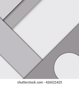 Abstract modern shape material design style. Material design for background or wallpaper .Vector illustration.