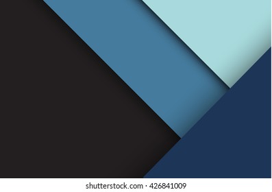 Abstract modern shape material design style. Material design for background or wallpaper .Vector illustration.