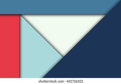 Abstract modern shape material design style. Material design for background Eps10 vector illustration. 