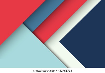 Abstract modern shape material design style. Material design for background or wallpaper