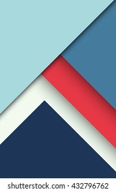 Abstract modern shape material design style. Material design for background or wallpaper